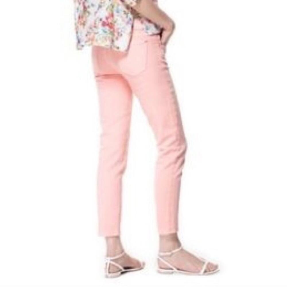 Zara Core Denim Trafaluc Coll. Slim Fit Dusty Rose Sz 6